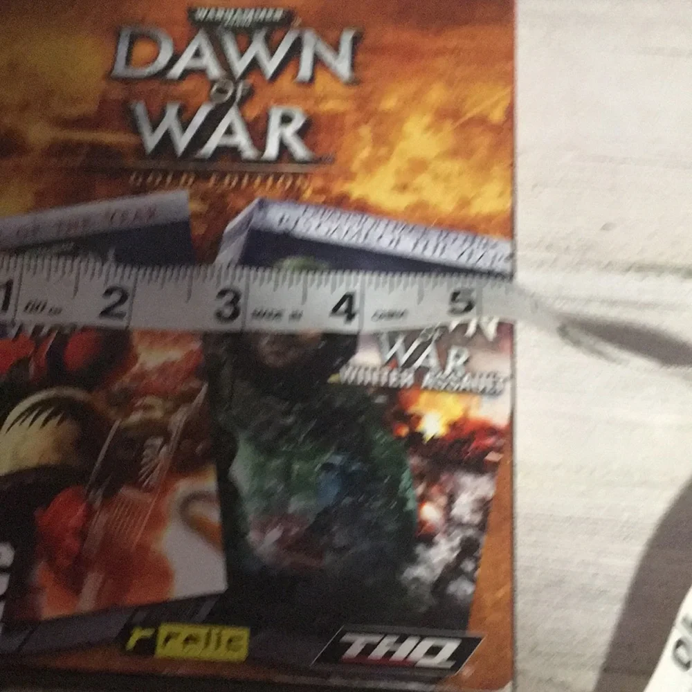 Warhamner 40000 Gold Edition Dawn of War PC CD-Rom software mature 17+